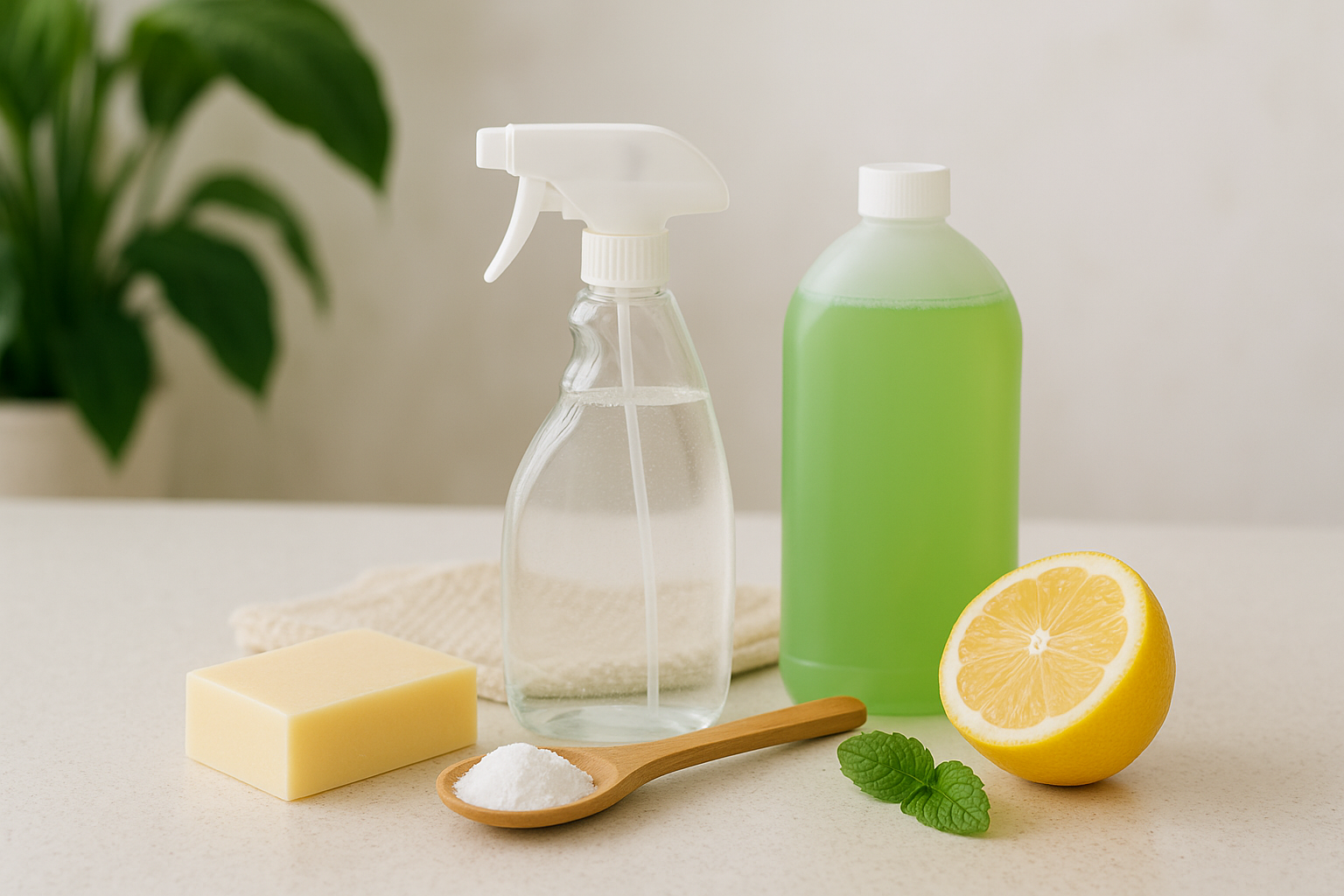 Bild zum Blogpost 2: Umweltfreundliche Reinigungsmittel
